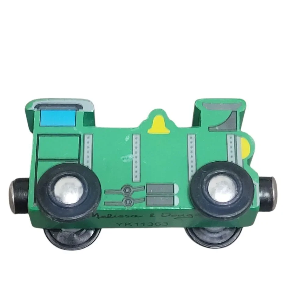 Melissa & Doug wood magnetic train set